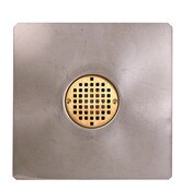 Img of Stainless Bowl Deck Drain 2 No Hub